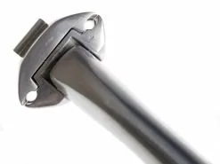 BLB Brick Lane Bikes Aero Zadelpen 200mm - 27.2 Mm - Geborsteld Zilver -Shimano Winkel 0010709 blb aero seat post silver