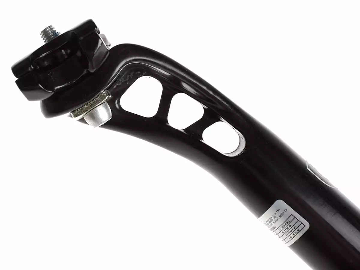 BLB Brick Lane Bikes Cobra Zadelpen 27.2mm - Zwart 2 BLB Brick Lane Bikes Cobra Zadelpen 27.2mm - Zwart - Afbeelding 2