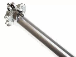 BLB Brick Lane Bikes Groove Volledig CNC Zadelpen 350mm - 27.2 Mm - Zilver 6 BLB Brick Lane Bikes Groove Volledig CNC Zadelpen 350mm - 27.2 Mm - Zilver -Shimano Winkel 0035608 blb groove seat post silver