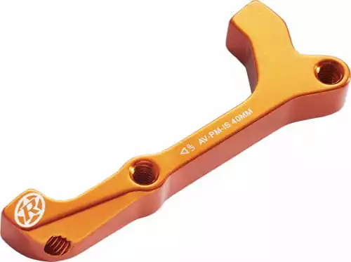 Reverse Schijfadapter Achterwiel Avid Van IS Naar Postmount - Oranje 1 Reverse Schijfadapter Achterwiel Avid Van IS Naar Postmount - Oranje