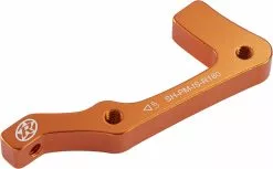 Reverse Schijfadapter Shimano IS-PM - Achter - Oranje