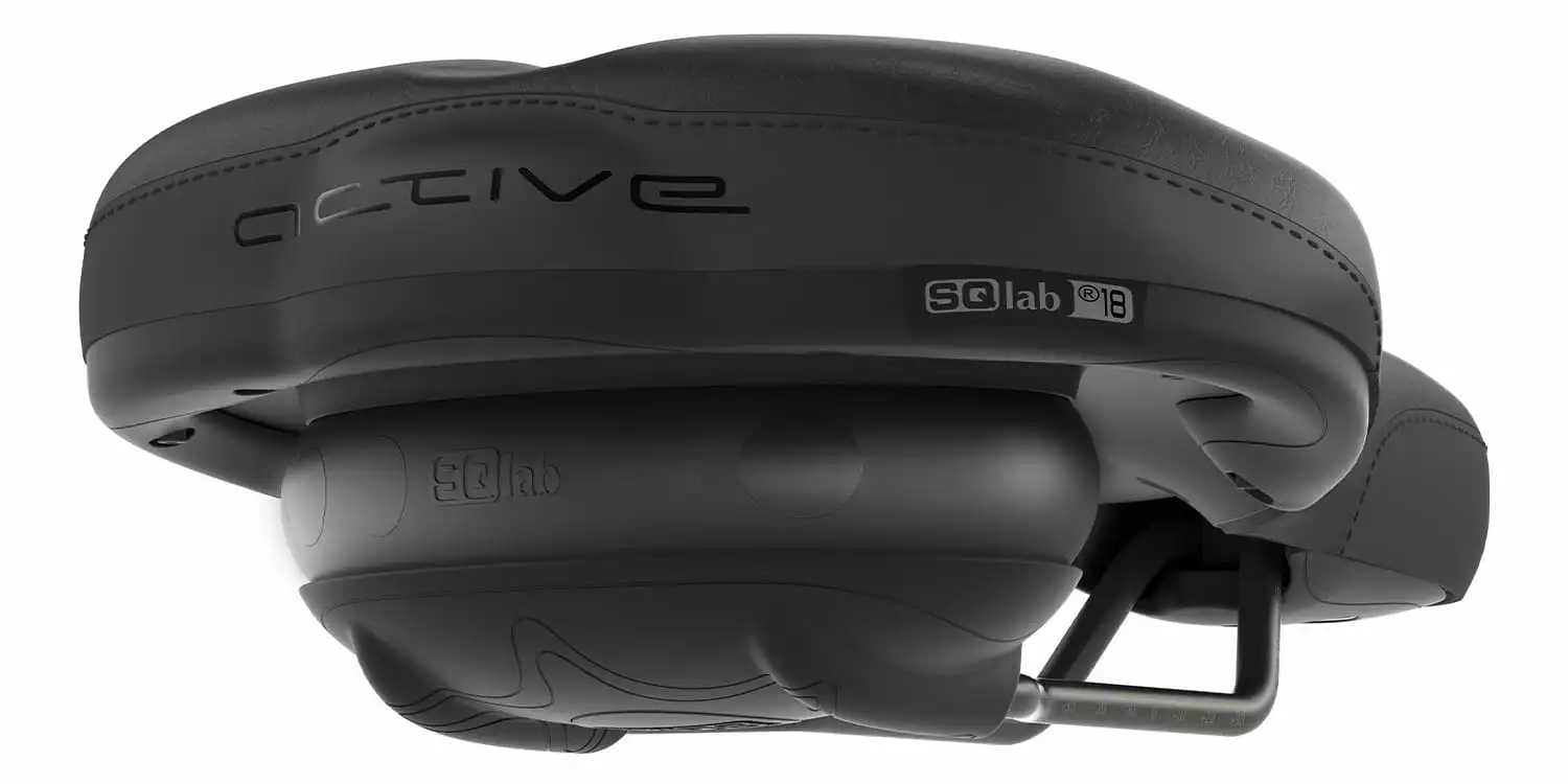 Sqlab 621 Ergolux Active 2.0 Zadel - Zwart 5 Sqlab 621 Ergolux Active 2.0 Zadel - Zwart - Afbeelding 5