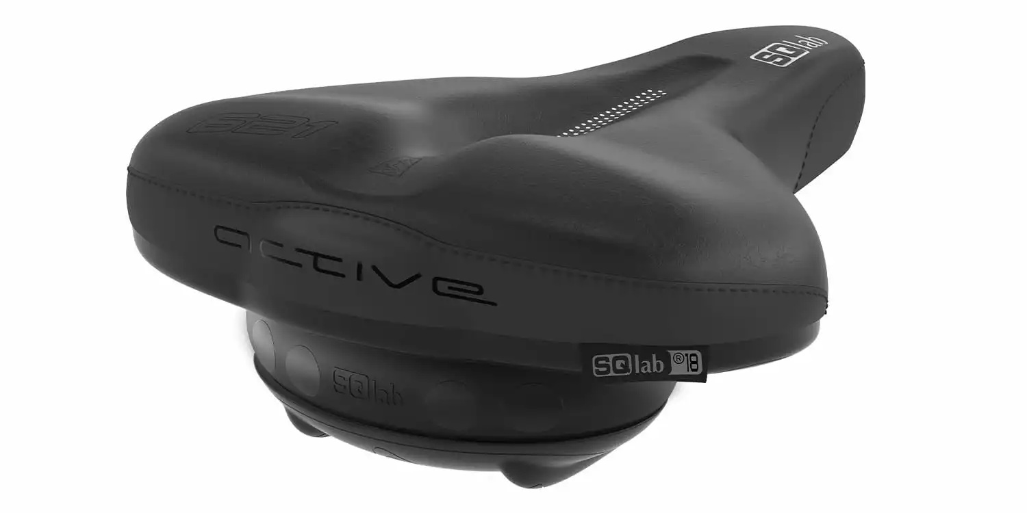 Sqlab 621 Ergolux Active 2.0 Zadel - Zwart 2 Sqlab 621 Ergolux Active 2.0 Zadel - Zwart - Afbeelding 2