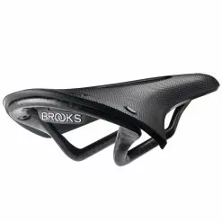 BROOKS Cambium C13 Carved 145 All Weather Fietszadel - Zwart 8 BROOKS Cambium C13 Carved 145 All Weather Fietszadel - Zwart -Shimano Winkel 80400514 detail 1
