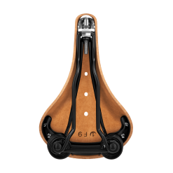 BROOKS Flyer Zadel Mannen - Honing 8 BROOKS Flyer Zadel Mannen - Honing -Shimano Winkel 80470312 detail 4