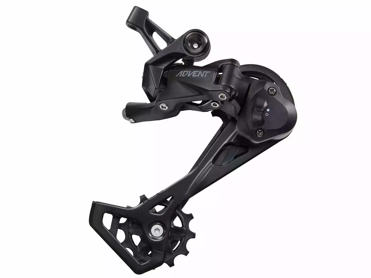 MICROSHIFT Advent Achterderailleur Lange Kooi 2x9/8 Speed - Zwart 1 MICROSHIFT Advent Achterderailleur Lange Kooi 2x9/8 Speed - Zwart