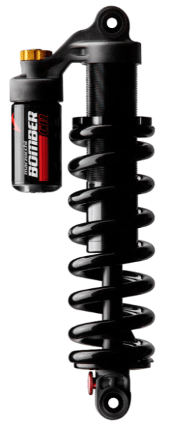 Marzocchi Bomber CR Performance Steel Muffler 210x55 Mm - Zwart