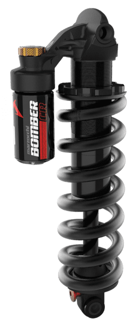 Marzocchi Bomber CR Performance Trunnion Steel Muffler 205x60 Mm - Zwart 1 Marzocchi Bomber CR Performance Trunnion Steel Muffler 205x60 Mm - Zwart