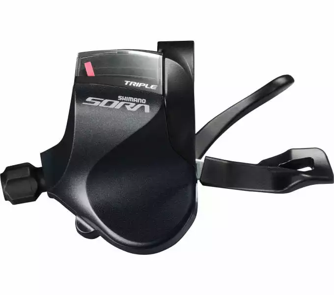 Shimano SORA SL-R3030 Schakelhendel Voor Plat Stuur 3 Versnellingen 1 Shimano SORA SL-R3030 Schakelhendel Voor Plat Stuur 3 Versnellingen