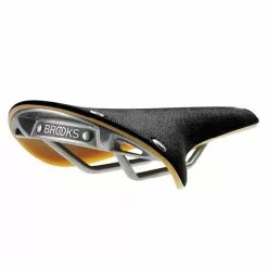 BROOKS C17 Cambium Zadel - Zwart/naturel -Shimano Winkel EWFEF