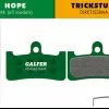 GALFER Pro Remblokken Voor Hope / Trickstuff - Groen