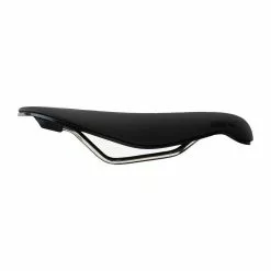 Fabric Tri Flat Race Zadel - Zwart -Shimano Winkel Fabric Tri Race Saddle BlackBlack 134mm Side