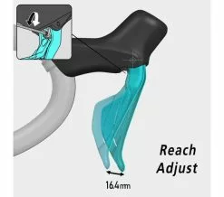 Schakel-/remhendel ST-R7170, Di2, Draadloos, Schijf, SHIMANO 105 9 Schakel-/remhendel ST-R7170, Di2, Draadloos, Schijf, SHIMANO 105 -Shimano Winkel ISTR7170LA C