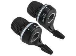 MICROSHIFT MTB Twist Shifter Rechts Shimano 6 Speed - Zwart
