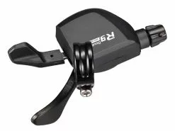 MICROSHIFT R9 Road Xpress Flat Bar Shifter 2x9 Speed - Zwart 5 MICROSHIFT R9 Road Xpress Flat Bar Shifter 2x9 Speed - Zwart -Shimano Winkel R9RoadXpressFlatBarSchalthebel2x9speed black 3
