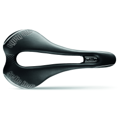 SELLE ITALIA SLR TM SuperFlow - Zwart/Wit -Shimano Winkel SLR 1