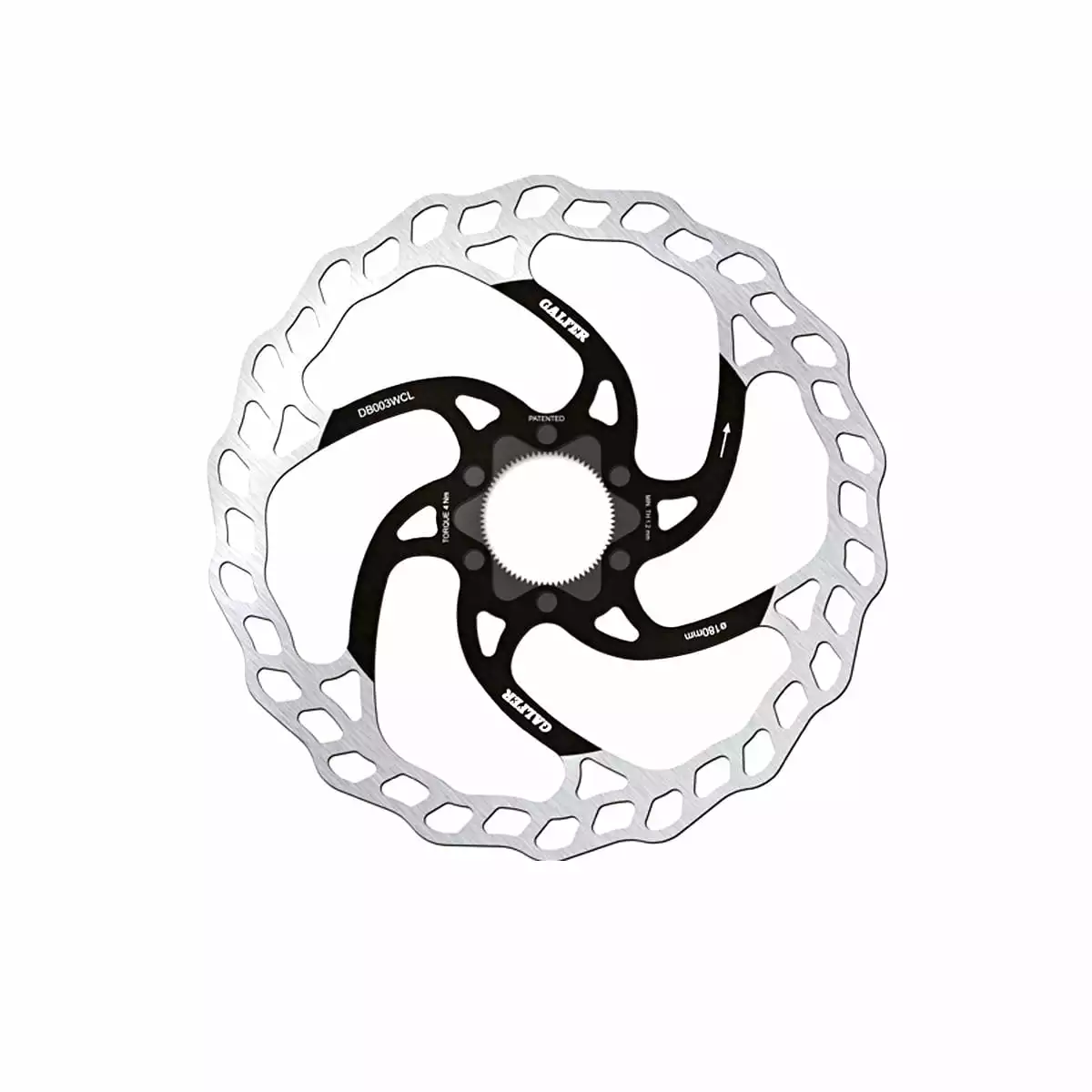 GALFER Wave Vaste MTB Centrelock Remschijf 1 GALFER Wave Vaste MTB Centrelock Remschijf