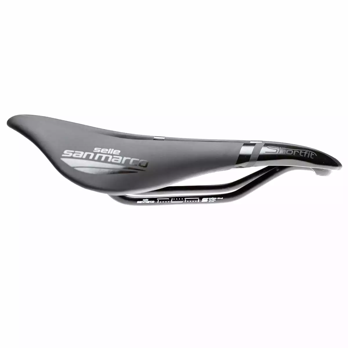 SELLE SAN MARCO Shortfit BLB-zadel - Zwart 2 SELLE SAN MARCO Shortfit BLB-zadel - Zwart - Afbeelding 2
