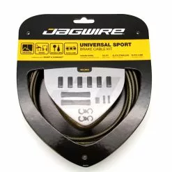 JAGWIRE Remkabelset Universal Sport - Carbon/zilver