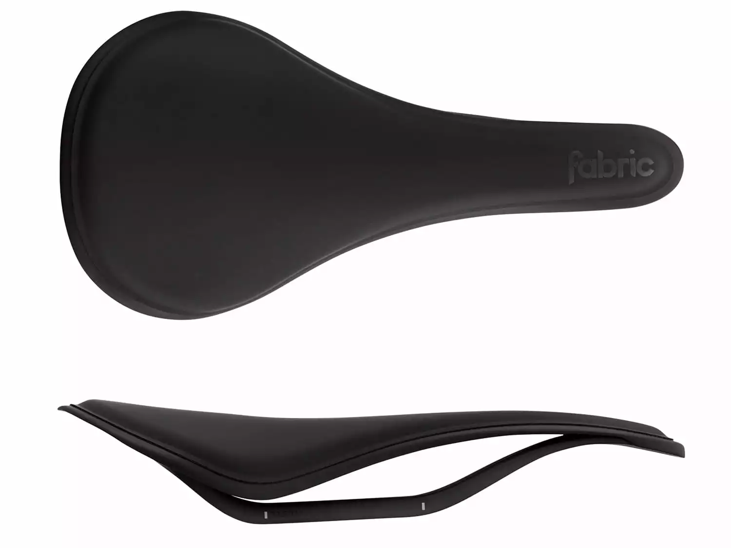 Fabric ALM Shallow Ultimate Zadel - Zwart/Zwart 1 Fabric ALM Shallow Ultimate Zadel - Zwart/Zwart