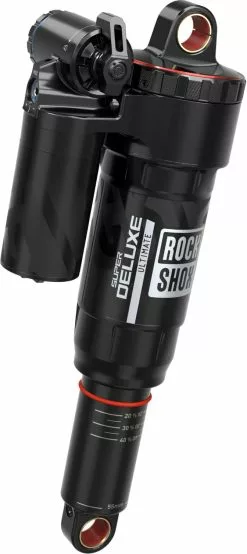 Rock-shox Super Deluxe Ultimate Debon Air+ RC2T, 210x52,5 Mm Standaard/Standaard - Zwart