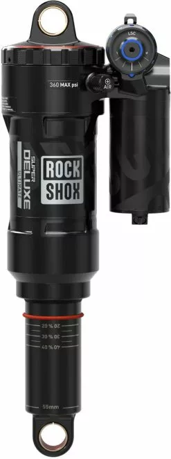 Rock-shox Super Deluxe Ultimate Debon Air+ RC2T, 210x52,5 Mm Standaard/Standaard - Zwart -Shimano Winkel rockshox super deluxe ultimate rc2t 6CI6RmnAb3eq4f