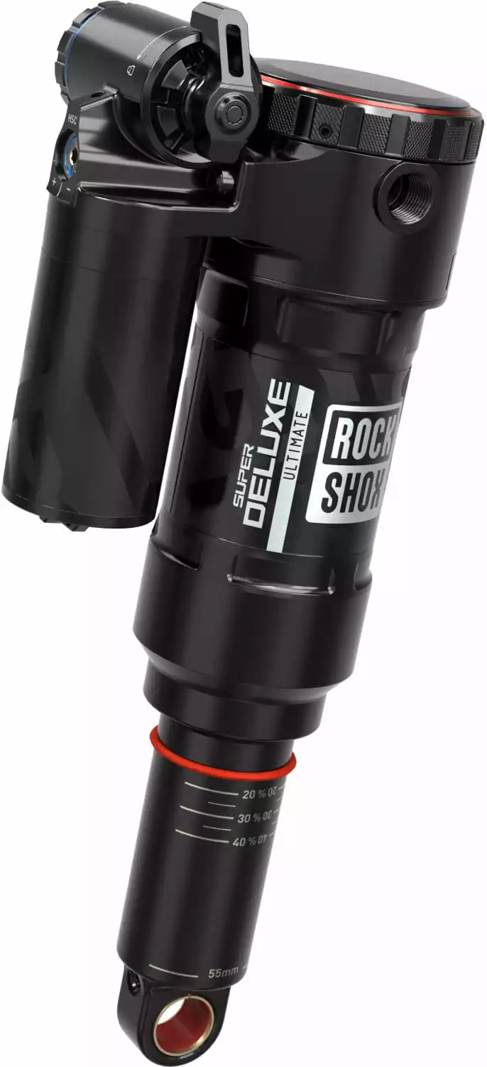 Rock-shox Super Deluxe Ultimate Debon Air+ RC2T, 205x62,5 Mm Trunnion/Standard - Zwart 1 Rock-shox Super Deluxe Ultimate Debon Air+ RC2T, 205x62,5 Mm Trunnion/Standard - Zwart