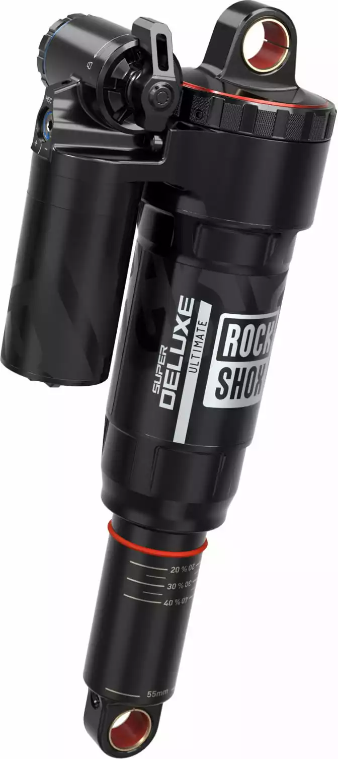Rock-shox Super Deluxe Ultimate Debon Air+ RC2T, 230x60 Mm Standaard/Standaard - Zwart 1 Rock-shox Super Deluxe Ultimate Debon Air+ RC2T, 230x60 Mm Standaard/Standaard - Zwart