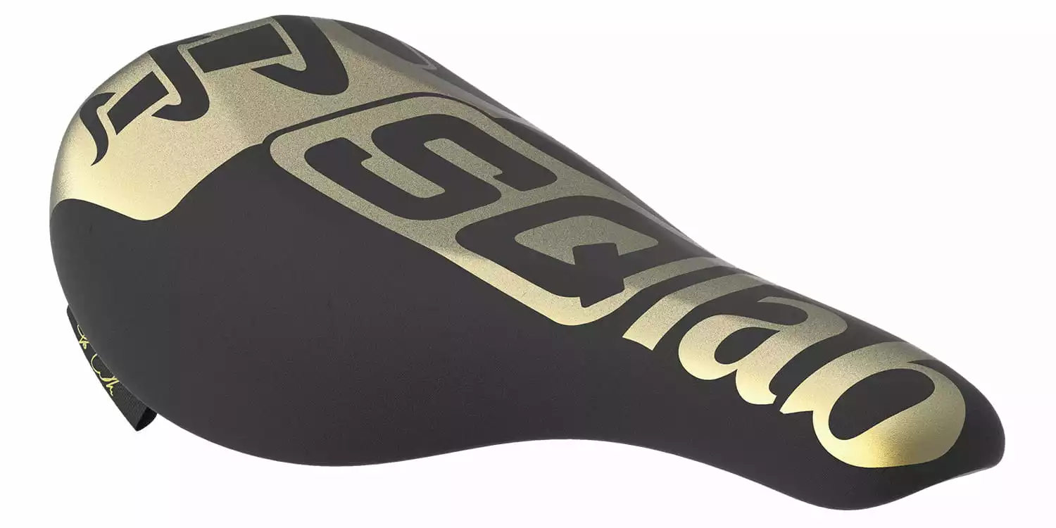 Sqlab 6OX Trial Fabio Wibmer - Zadel - Zwart/Goud 1 Sqlab 6OX Trial Fabio Wibmer - Zadel - Zwart/Goud