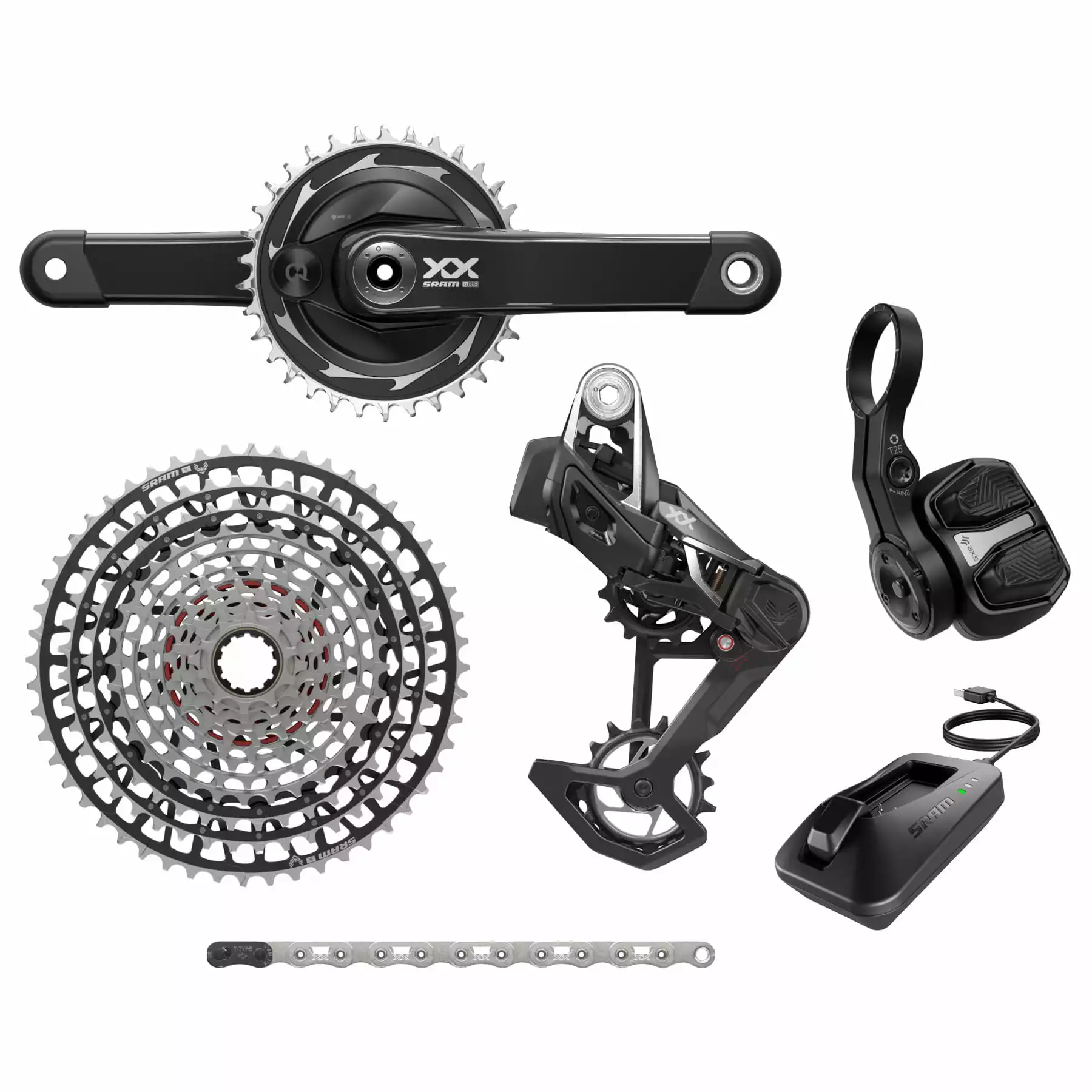 SRAM XX SL Eagle AXS Transmissiegroep - Powermeter 9 SRAM XX SL Eagle AXS Transmissiegroep - Powermeter - Afbeelding 9